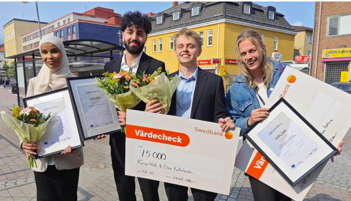 Pristagarna i årets Jag har en idé, en innovationstävling i Dalarna.